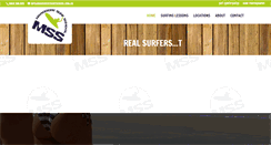 Desktop Screenshot of maroochysurfschool.com.au